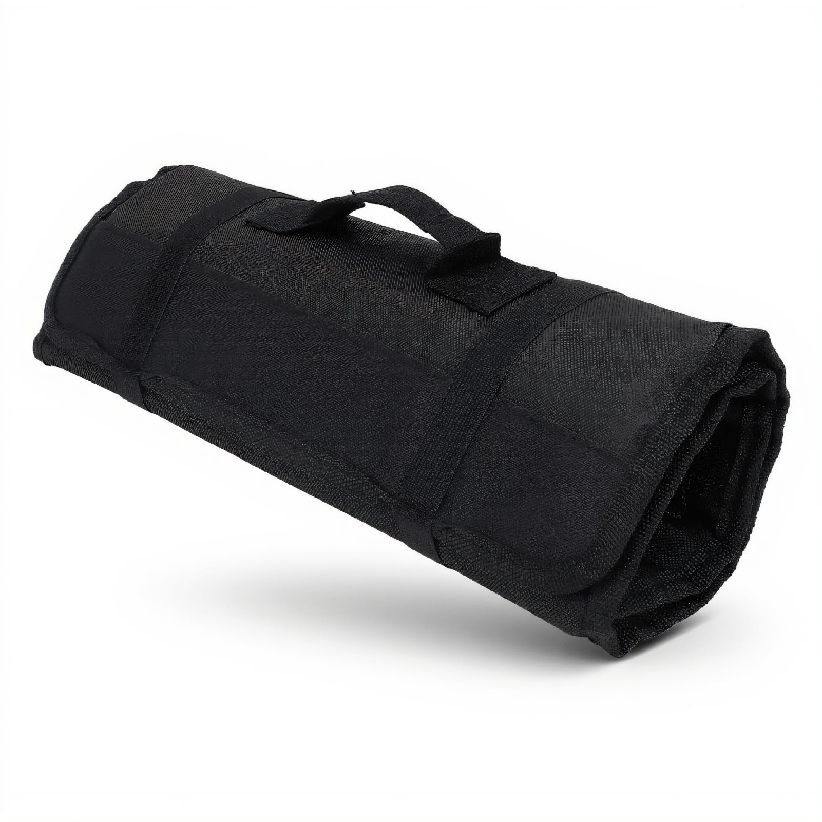 XUMIUZIY Sac à Couteau de Chef, Sac de Couteau de en Toile 20 Emplacements à l'épreuve de Poussière pour le Camping (BLACK)