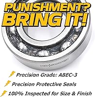 Vista 5 de HD Switch Paquete de 4 rodamientos de eje de rueda con actualización C3 para John Deere Gator HPX XUV 550 560 1,935.7 ft 590i RSX 850i 860i M156019