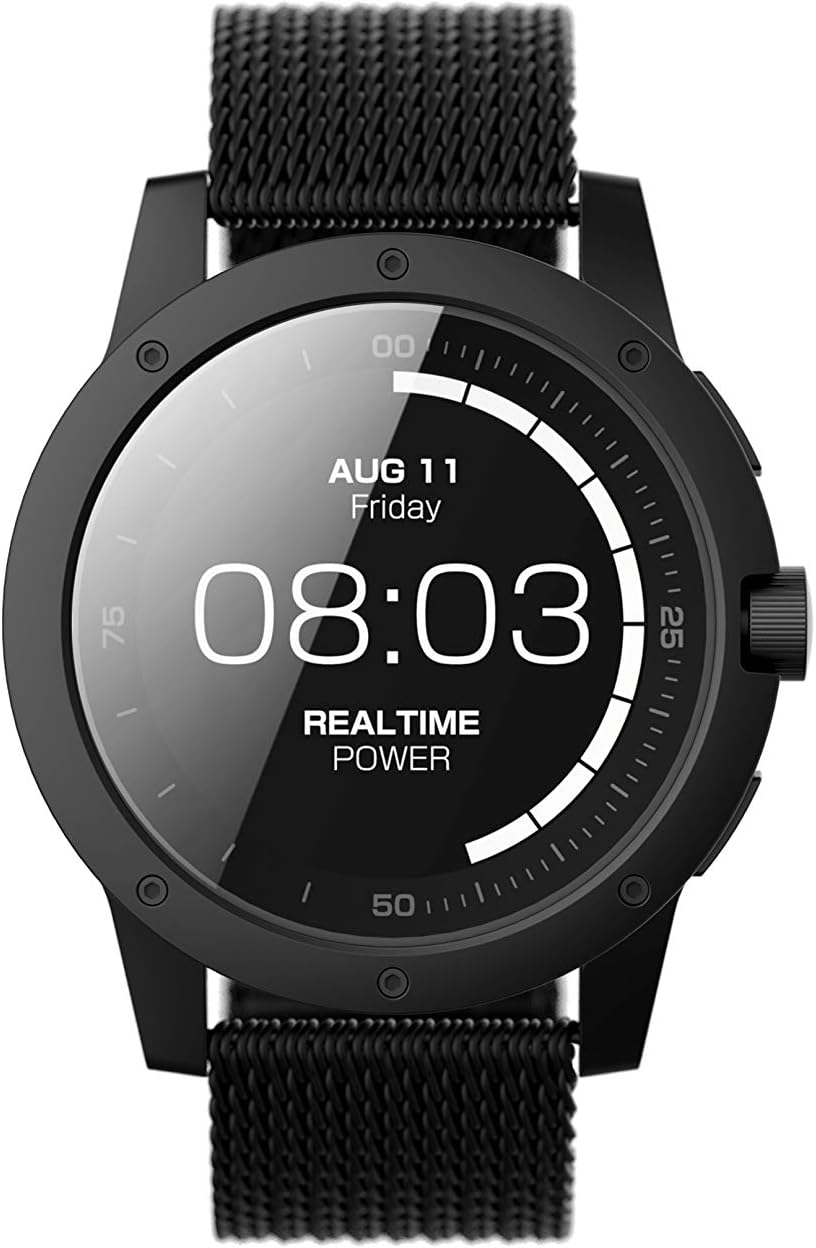Matrix X, Body Heat Powered Fitness Tracker Smart Watch, 200M Dive, Calorie and Step Count, iPhone/Samsung Compatible