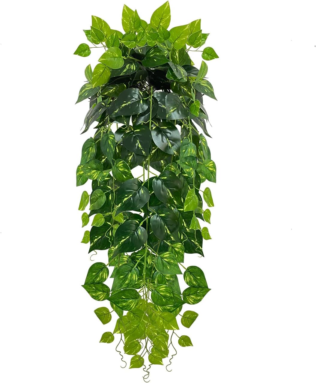 Greflou Fake Vines 125PCS Faux Ivy Leaves 3ft Artificial Hanging Plants Greenery Garland Bedroom Home Decor (Evergreen)…
