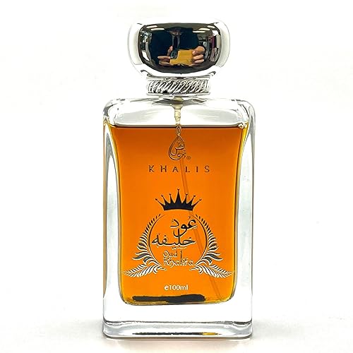 Maison d'Orient Oud Khalifa Eau de Parfum 3.4 oz  Sweet Arabian Oud Blend con acordes de madera cálida, Perfume unisex amado por su sendero de larga