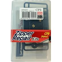 GODO CF9-2EA Nylon Zipper Slider Repair Replacement Kits - #9 Single or Double Puller
