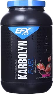 EFX Sports Karbolyn Fuel | Fast-Absorbing Carbohydrate Powder | Carb Load, Sustained Energy, Quick Recovery | Stimulant Free | 37 Servings (Fruit Punch)