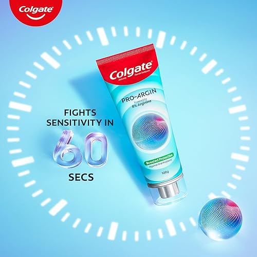 Miniatura 6 de Colgate Pasta de dientes Pro Argin, 2 veces fuerza de esmalte, protección mejorada contra sensibilidad, daño del esmalte, pH oral, caries (3.5 onzas)