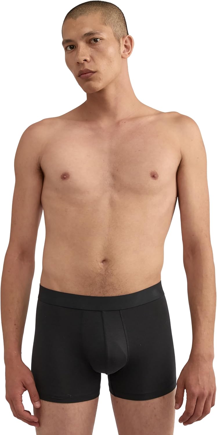 Organic Basics mens Premium 3" Boxer Trunk Underwear - Image 2