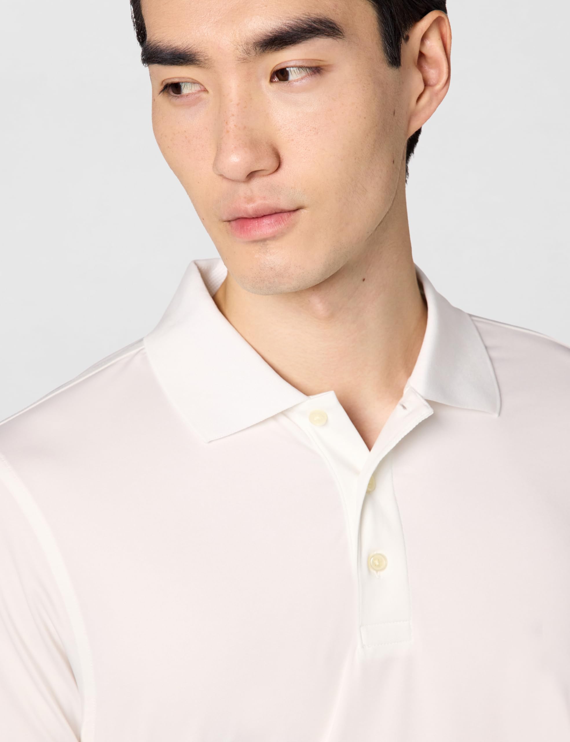 Brooks Brothers Performance Stretch koszulka polo z krótkim rękawem Solid Mężczyźni Performance Stretch koszulka polo z krótkim rękawem Solid