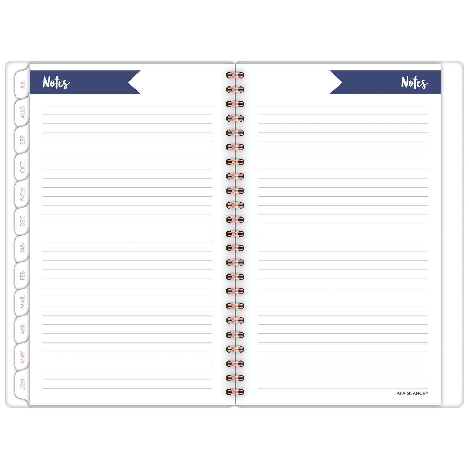 AT-A-GLANCE 2018-2019 Academic Year Weekly & Monthly Planner, Small, 4-7/8 x 8, Carousel Stripe (1112S-200A)