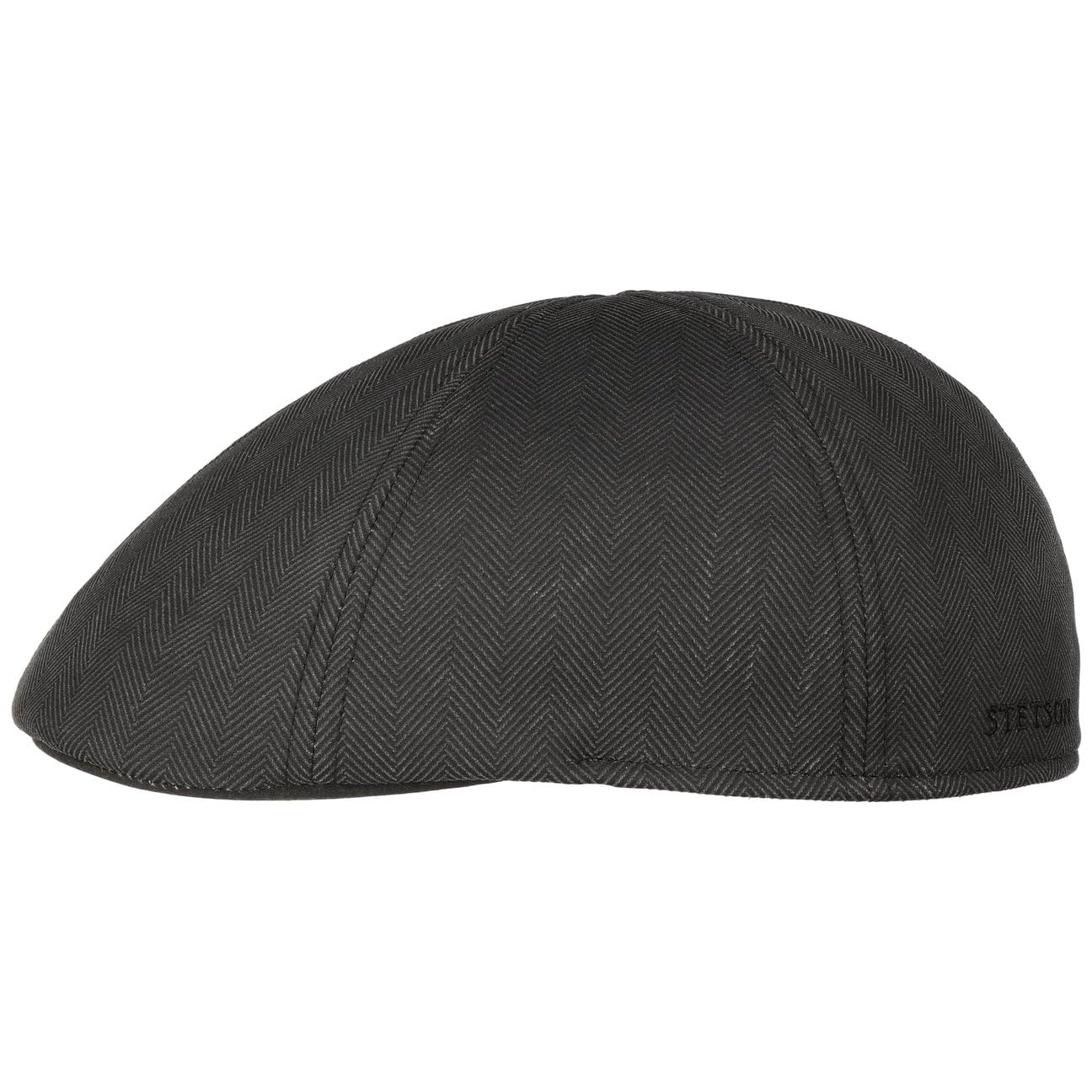 Stetson Herringbone Duck Coppola Spina di Pesce Multicolore Rivestito in Pile Uomo Autunno Inverno
