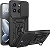 Funda para Motorola Moto Edge 70 Fusion, Doble Capa Protectora Resistente Armor Rugged [Grado Militar], para Moto Edge 70 Fusion Protector de Lente Soporte Magnético Anillo Trasero Funda Negra 1