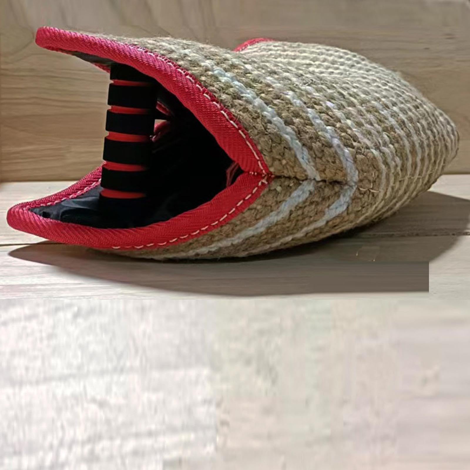 Coussin de Morsure de Chien Multifonction, Dressage de Chien Portable, Manchons de Dentition avec Poignées, Jouets à Mâcher pour