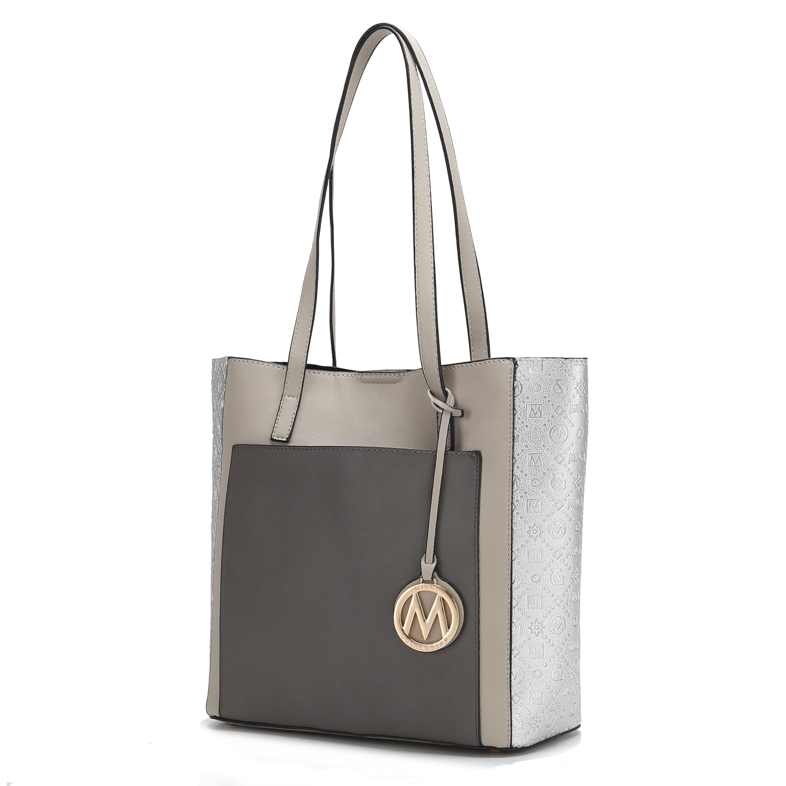 MKF Collection Tote Bag for Women, vegan Leather Large Top Handle Handbag Fashion Shoulder Bag Purse By Mia K