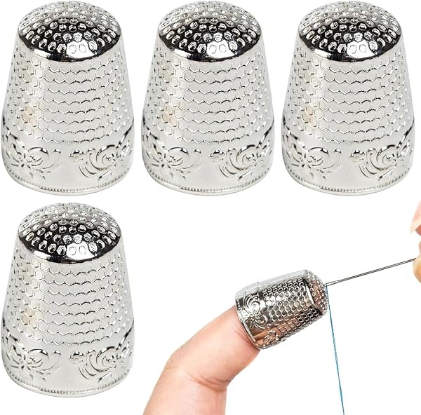 Ditale da Cucire 4pcs in Metallo