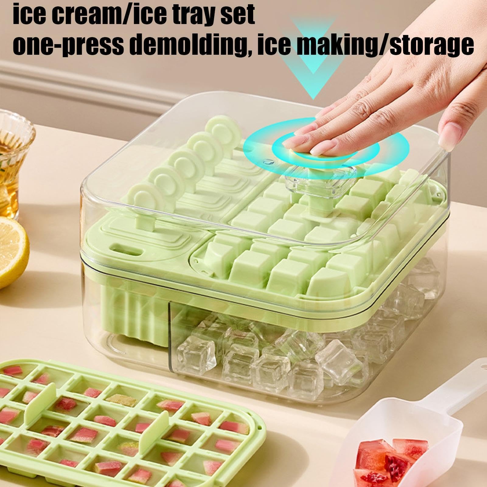 Cubitera Para Hielo Congelador Utensilio de Cocina Reutilizable que