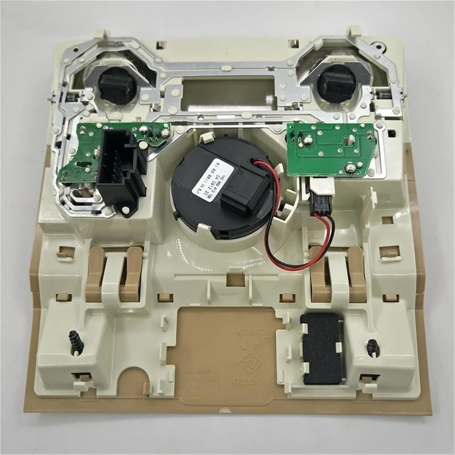 Dome Light Front Ceiling Lamps Reading Lamps Interior Lamps Compatible For Volkswagen Sagitar MAGOTAN Golf6 MK6/Jetta MK5 Passat B6(Dark beige)