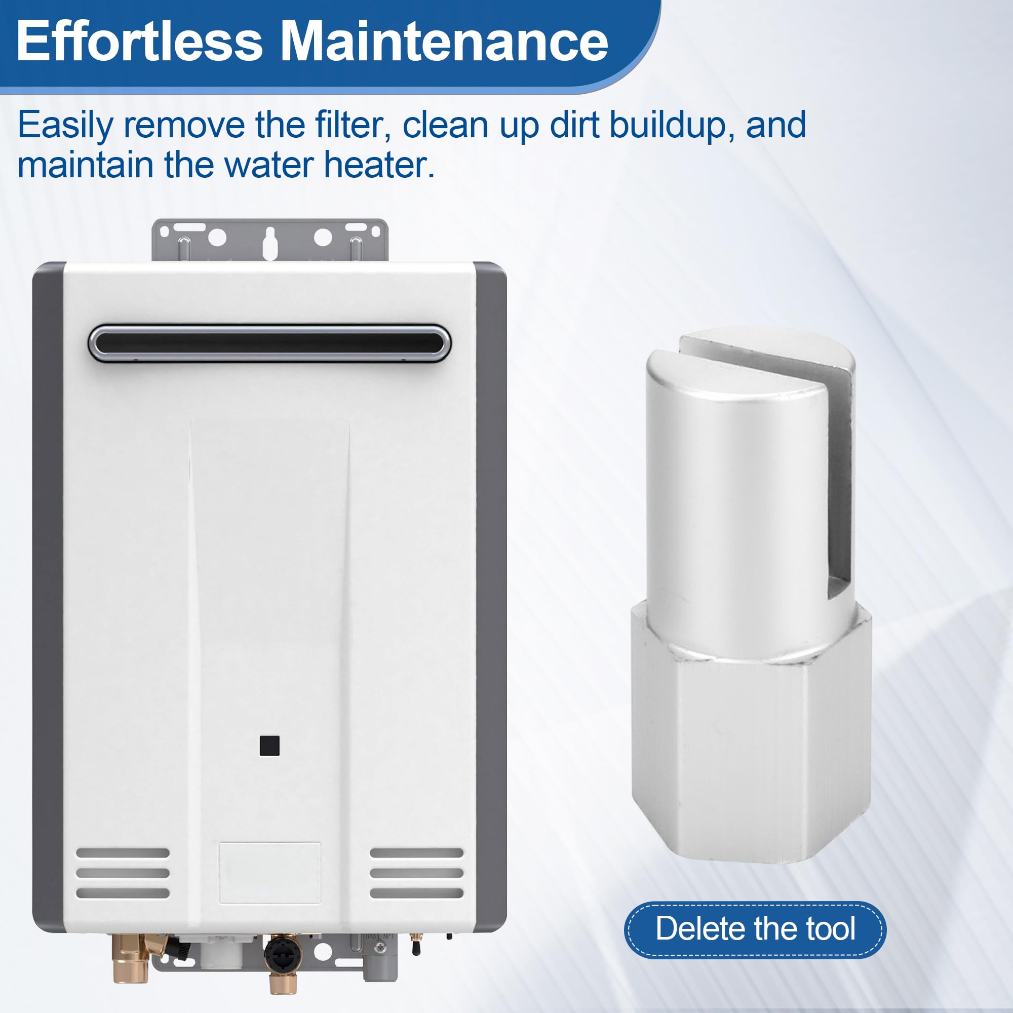 Water Filter Removal Tool For All Rinnai Tankless Water