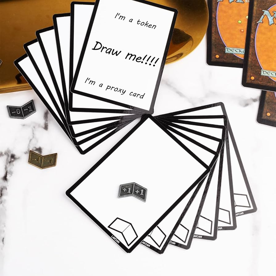 MTGトークン　3枚セット Amazon.co.jp: 再利用可能なドライイレース MTGトークン マーカー付き