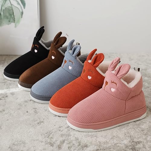 Miniatura 3 de JWSVBF Women's Waterproof Winter Boots Warm Insulated Snow Boots Mens Winter Snow Boots Water Resistant Warm Anti Slip Womens Rubber Boots