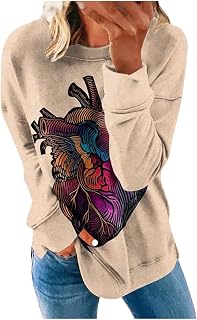 Beessbest Halloween Sweatshirt Women Spooky Festival Graphic Pullover Sweatshirts Hocus Pocus Funny Long Sleeve Novelty Shirt Pink