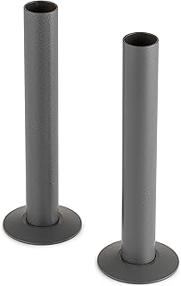 Sandy Beach Anthracite Radiator Pipe Covers - Radiator Pipe Covers Anthracite Grey - Anthracite Pipe Covers - Radiator Pipe Covers Grey - Pipe Sleeves - Grey Radiator Pipe Covers (130mm x 18mm)