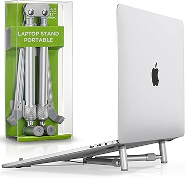 Amazon.com: Steklo MacBook Stand for Desk - Laptop Riser Compatible for ...