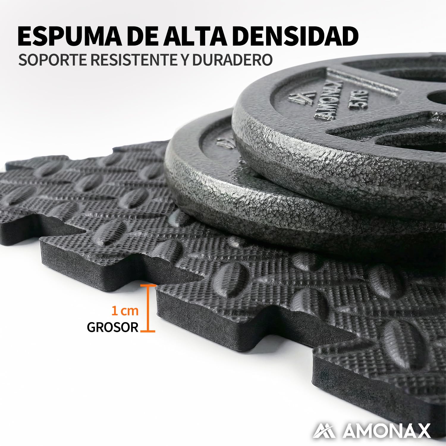 Amonax Suelo Gimnasio Moqueta para El Suelo, Puzzle Esterilla Fitness Tatami Suelo Suelo para Piscina, Baldosas para Piso De Garaje Suelo De Gimnasio, Aparatos De Gimnasia para Casa Gym En Casa