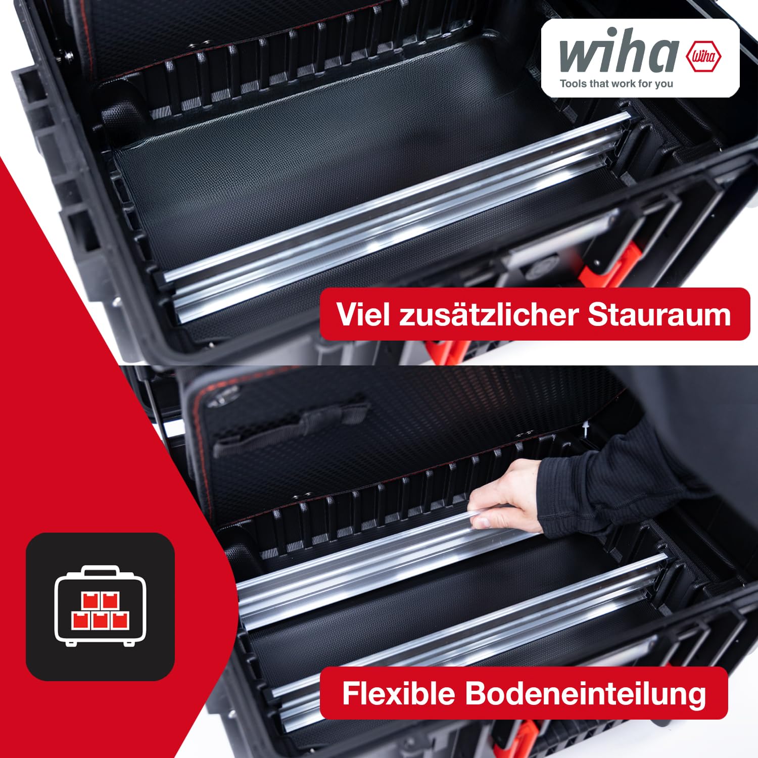 Wiha Werkzeug Set Elektriker Competence XXL II I Elektriker Werkzeugkoffer 112-teilig I VDE isolierte Werkzeuge I robuster Trolleykoffer I ideal für den Profi-Einsatz (42069) | (42069) VDE isolierte Werkzeuge I robuster Trolleykoffer I ideal für Profi-Ein