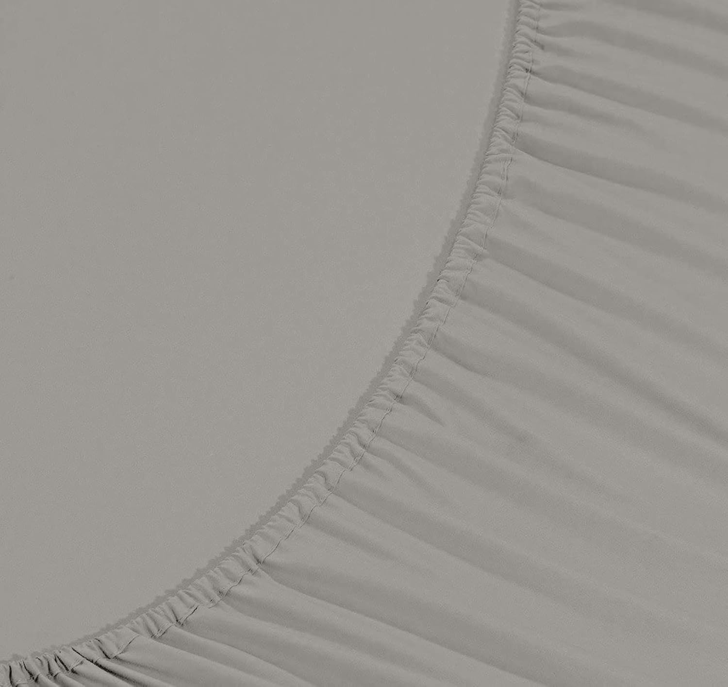 (6-Pack) Luxury Fitted Sheets! Premium Hotel Quality Elegant Comfort Wrinkle-Free 1500 Thread Count Egyptian Quality 6-Pack Fitted Sheet with Storage Pockets on Sides, Twin/Twin XL Size, Gray : Home & Kitchen