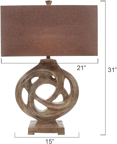 Vista 149 de BLACK FOREST DECOR Antler Lodge Uplight Lámpara - Lámpara rústica de Lodge con globo de vidrio sembrado