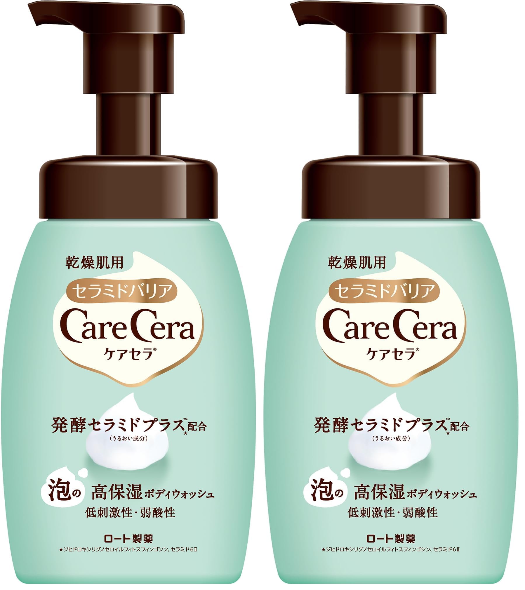 Amazon | ケアセラ(CareCera) 泡の高保湿ボディウォッシュ ボディ