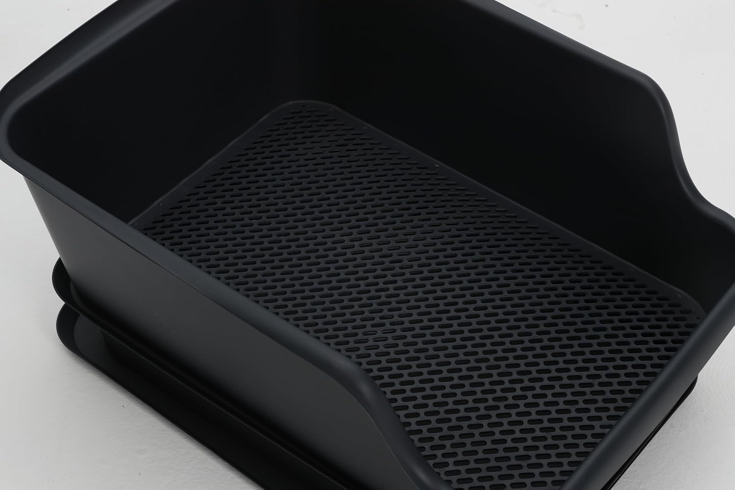 Mr Catman XX-Large Sifting Litter Box for Pine Pellets -27"x17"x13" Extra Large Cat Litter Box for Big Cats, Multi-Cat Households, High Sided Sifter Pan & XL Enclosed Waste Storage Box