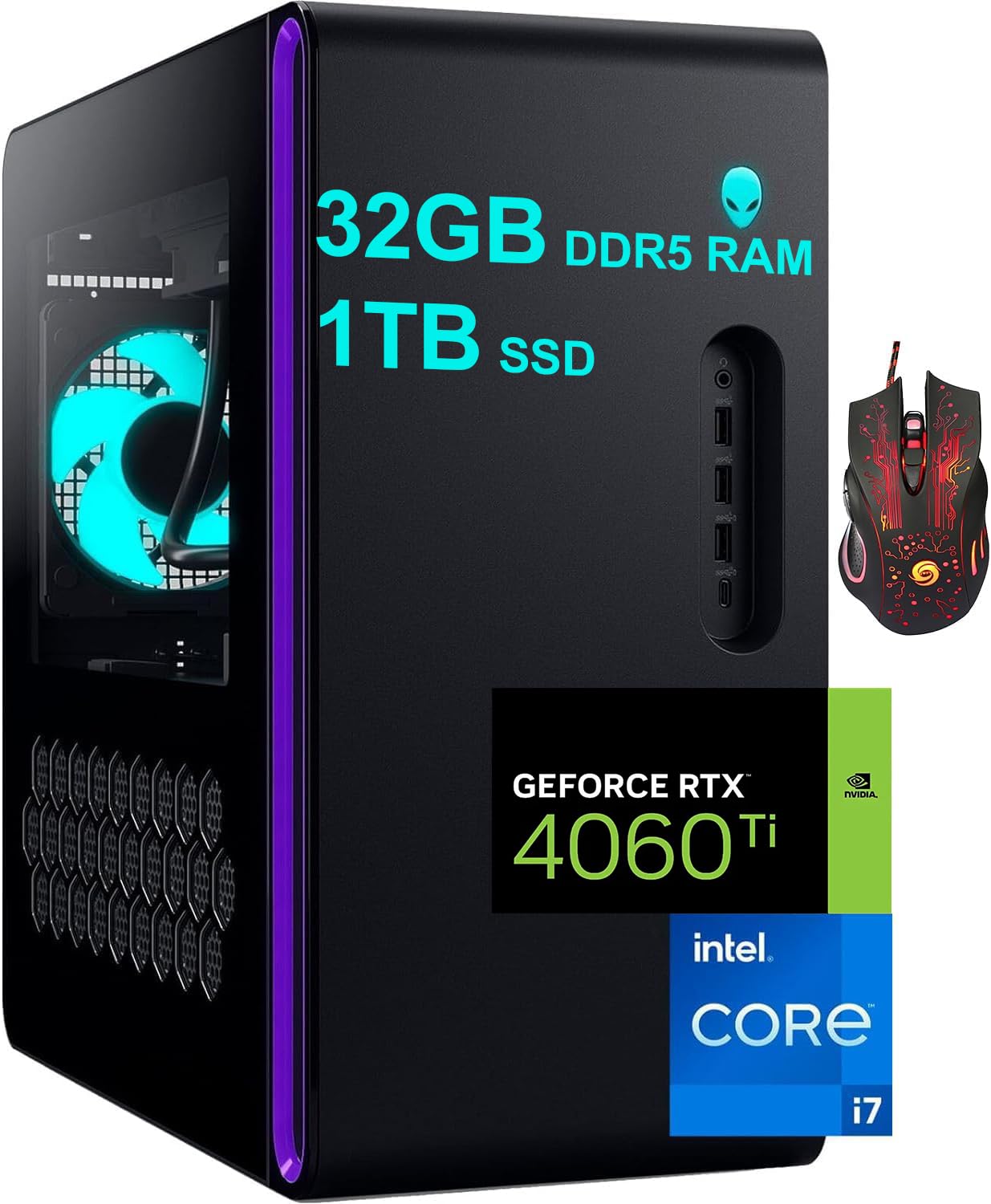 Inspiron 16 Plus 7640 Laptop - 16-inch 16:10 2.5K (2560x1600) Display, Intel Core Ultra 7-155H, 16GB LPDDR5X RAM, 1TB SSD, Intel Arc Graphics, Windows 11 Pro, Onsite & Migrate Service- Ice Blue