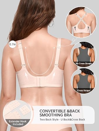 OEAK Women Value Series Jelly Bras Wireless Pushup Convertible Bra