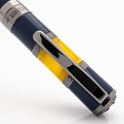 Miniatura 8 de Regatta Sport Rollerball Pen (azulamarillo)  Exquisito bolígrafo de lujo para hombres y mujeres  Perfecto para oficina, negocios, escuela, regalos,