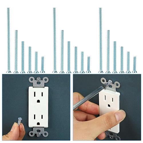 Miniatura 5 de T.K.Excellent Kit de tornillos Phillips #6-32 de cabeza plana, 370 piezas