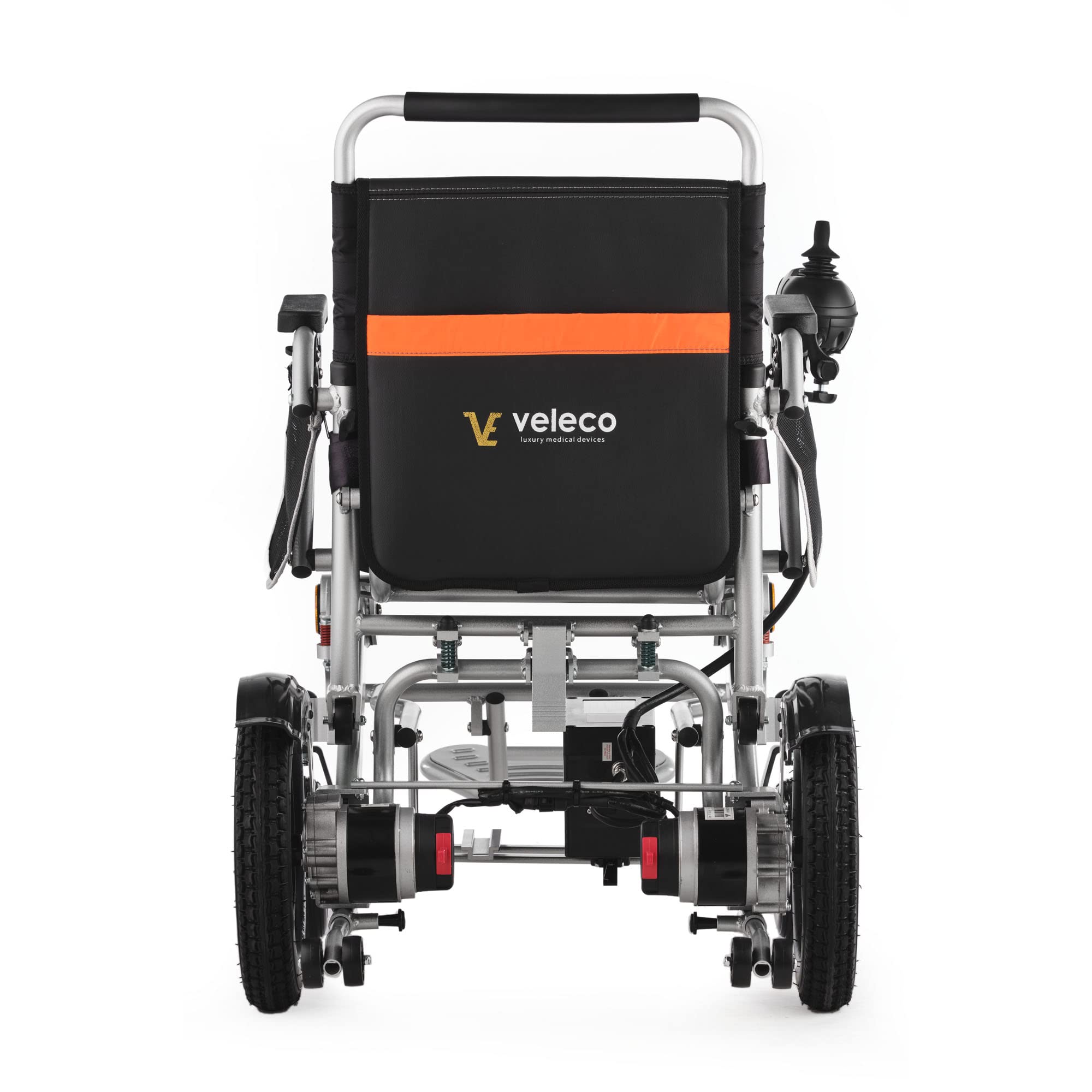 COSMO: silla de ruedas eléctrica ultraligera plegable con joystick de fácil manejo