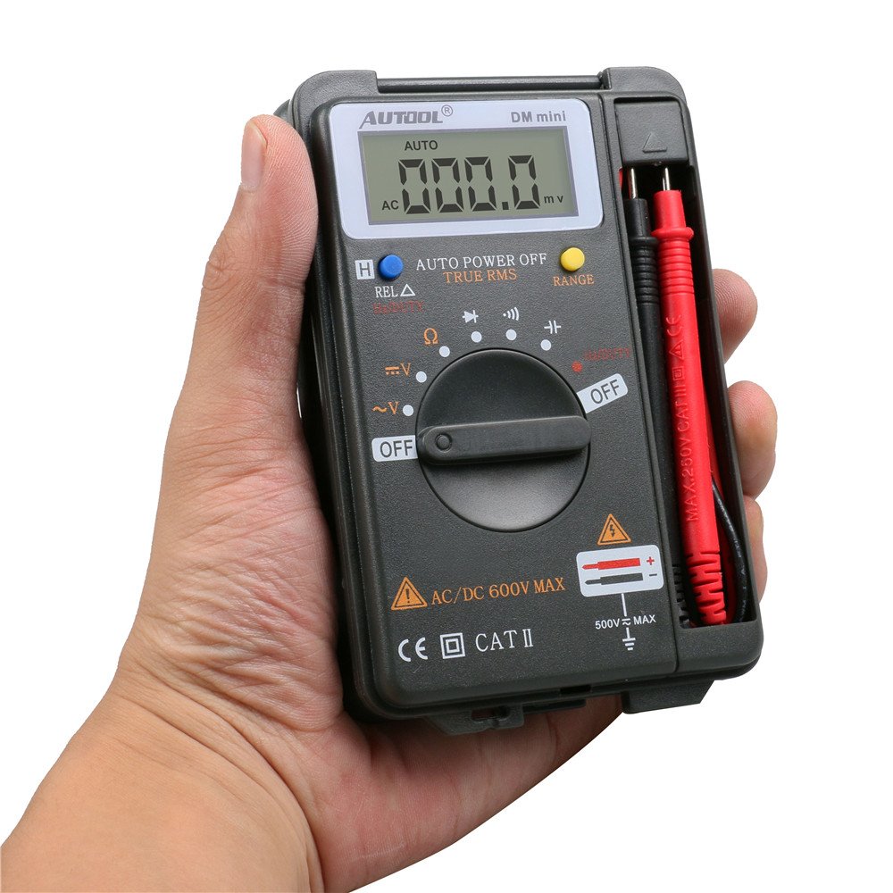 Electrical Multimeters Mini VC921 3/4 DMM AD/DC Multimeter Pocket Digital Multimeter Frequency Tester 4000 Counts