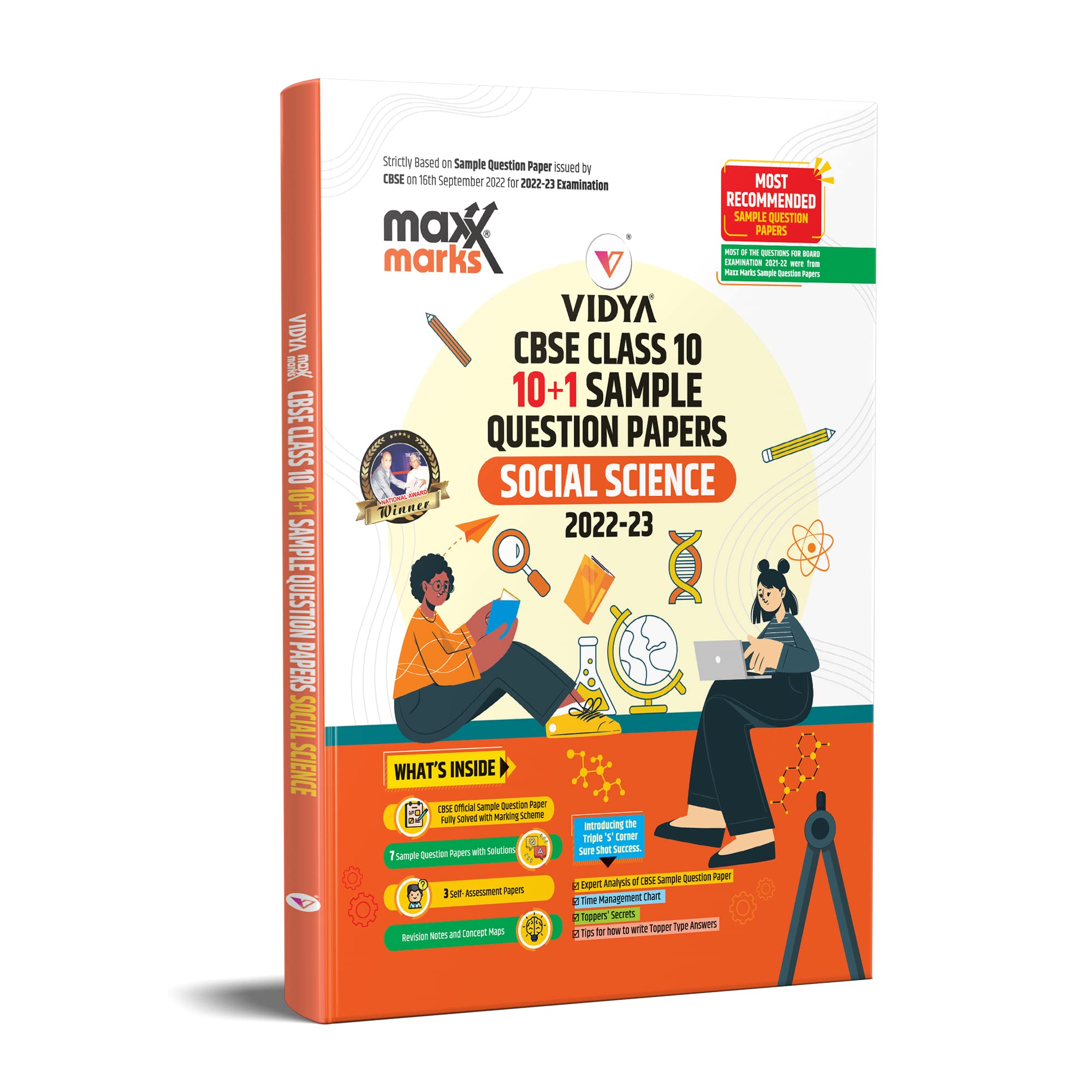 Buy CBSE Sample Paper Class 10 Social Science for 2023 Examination by