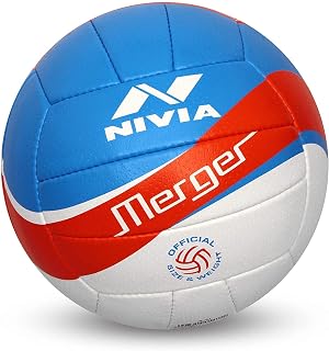 Nivia Merger PU Volleyball ( Size: 4, Color : Multicolor, Ideal for : Training/Match )