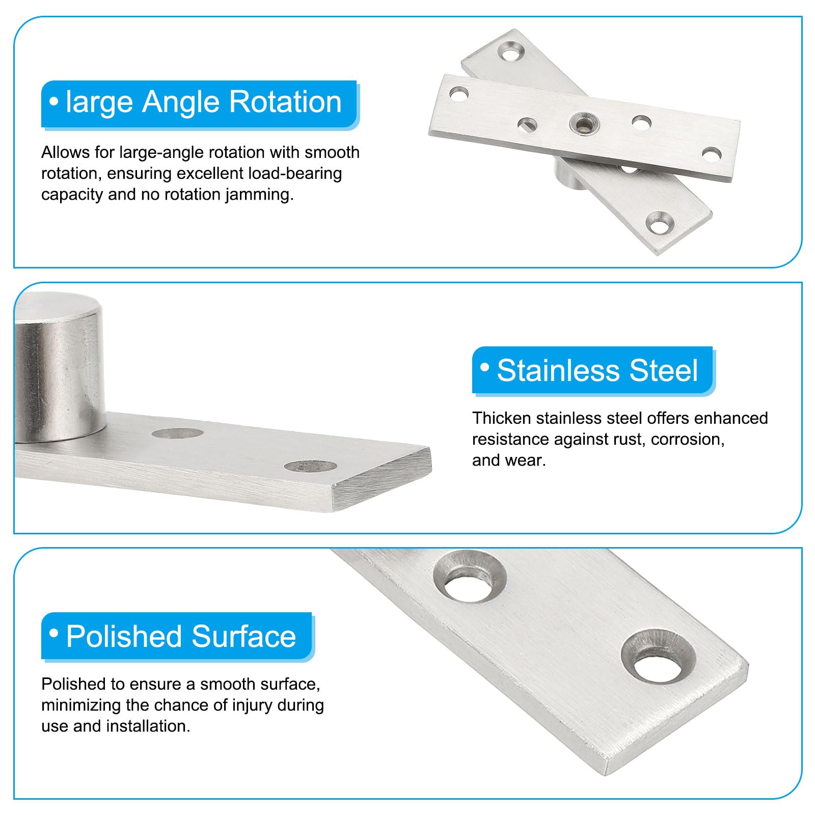 PATIKIL Door Pivot Hinges - Image 4