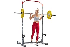 PowerVersa Series All-In-One Strength Training Squat Rack And Bench Power Cage