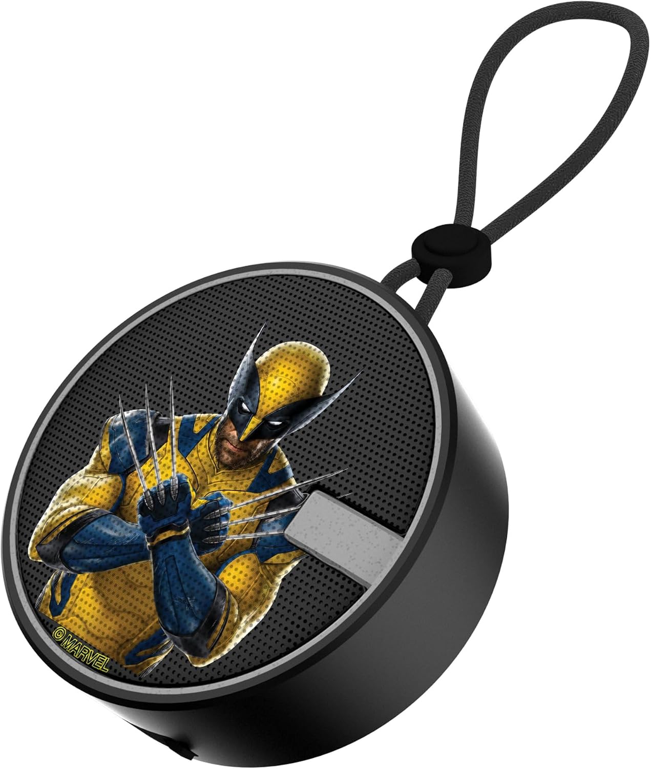 Keyscaper Marvel Deadpool Badge Waterproof Speaker