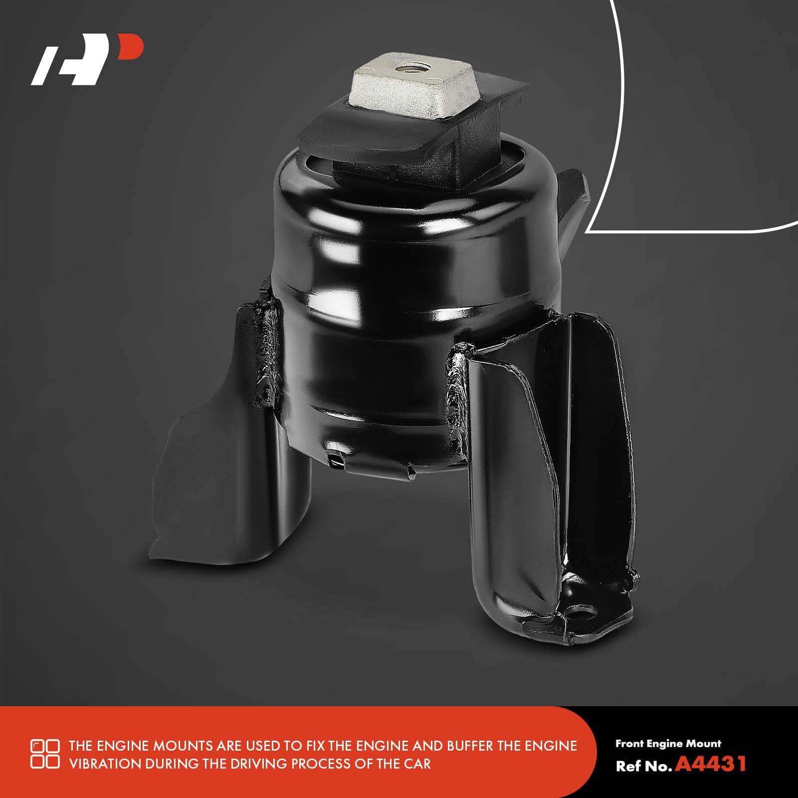 PHILTOP A3080HY Engine Mounts Set – Compatible With Ford Five Hundred, Freestyle & Mercury Montego 2005-2007