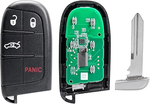 Miniatura 5 de SCITOO 1 llavero remoto para Chrysler 200 para Chrysler 300 para Dodge Charger para Dodge Challenger 2015-2021 433Mhz M3M-40821302