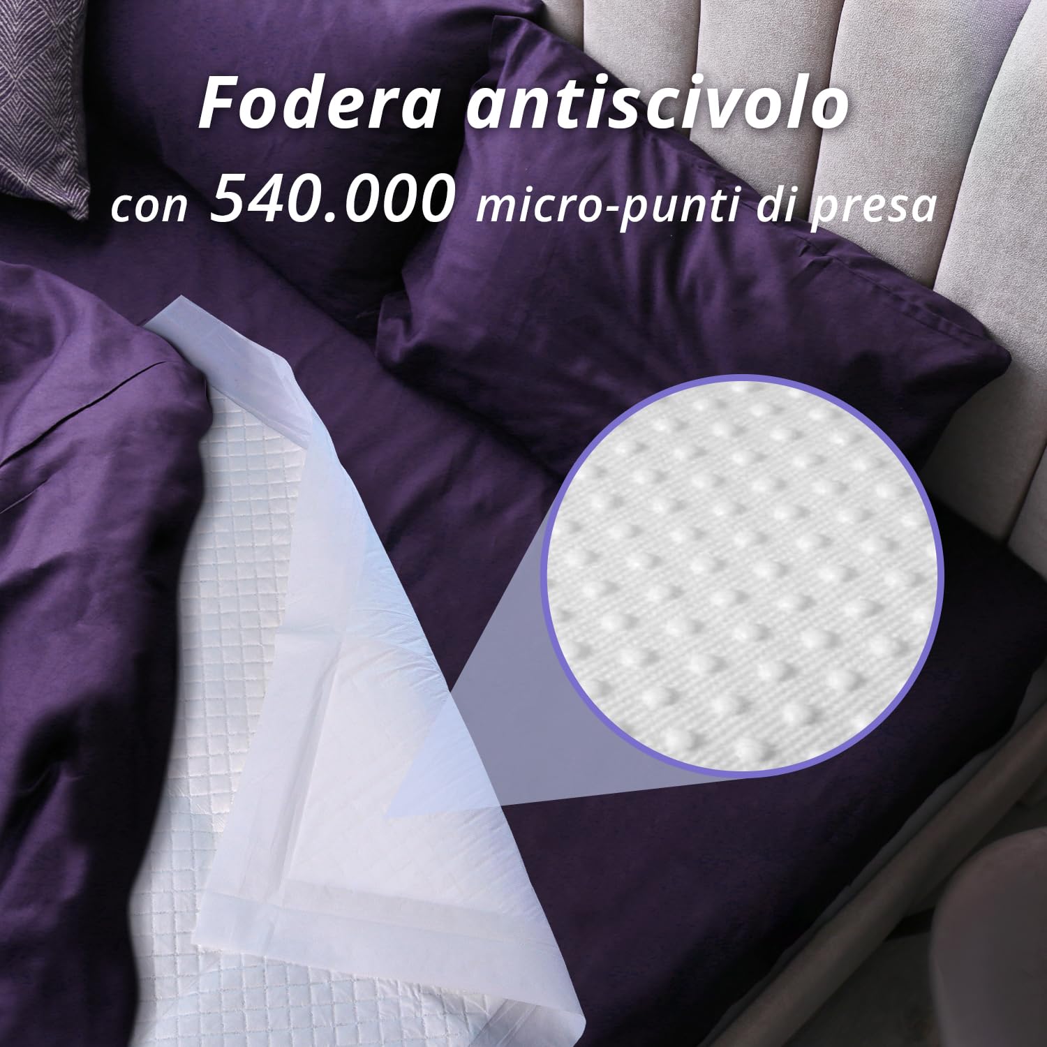 WhyWorry NightShield Traverse Letto Anziani, 60 x 90 cm Traverse Salvaletto per Incontinenza Adulti, Traversa Assorbenti Monouso Salva Materasso, Impermeabile e Antiodore, Donna e Uomo, 90 Pezzi
