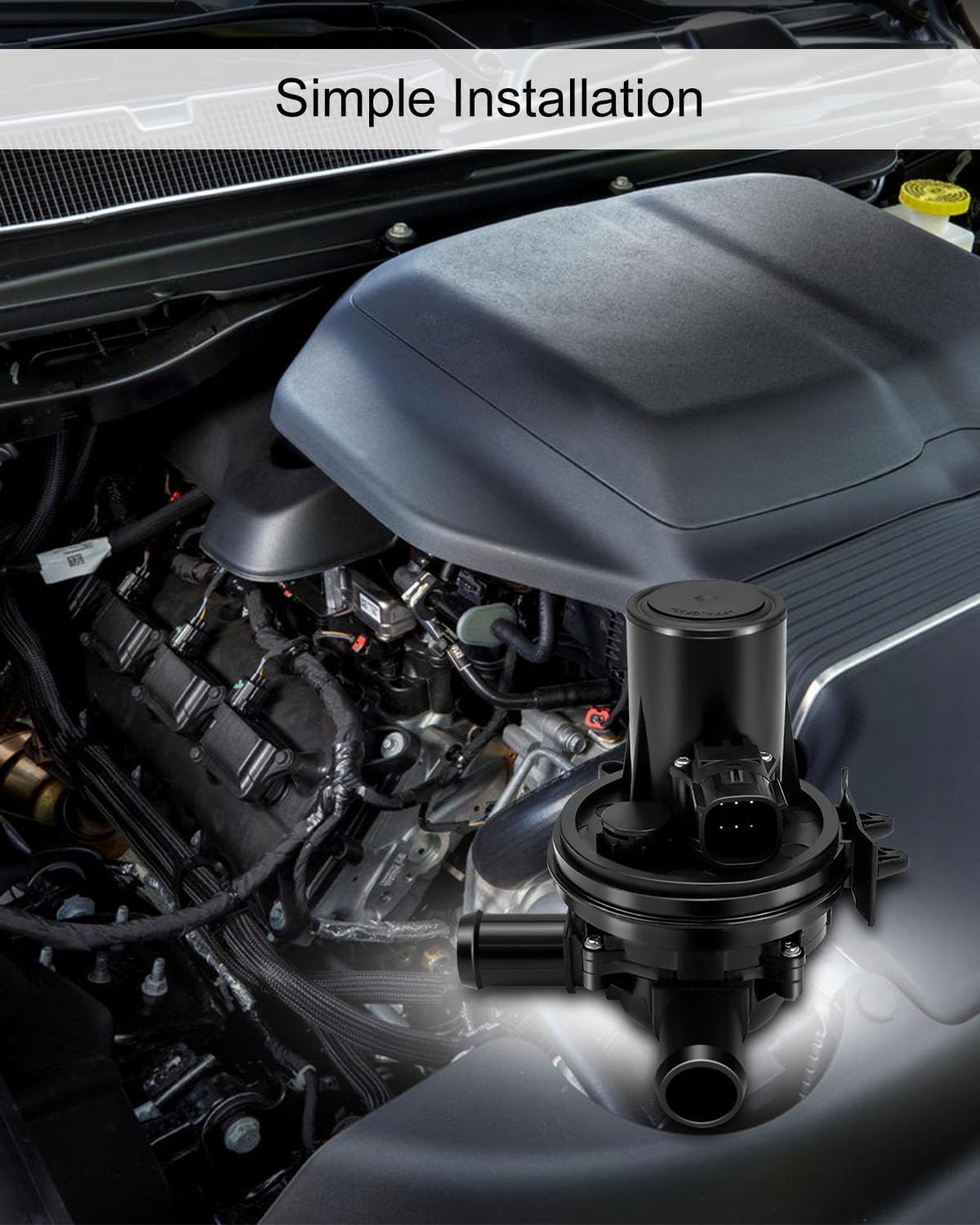 3 Way Heater Control Valve Fit for Dodge Ram 1500 2500 3500 4500 2013-2018, Heater Control Valve Replace 52014892AC 52014892AA 52014892AB