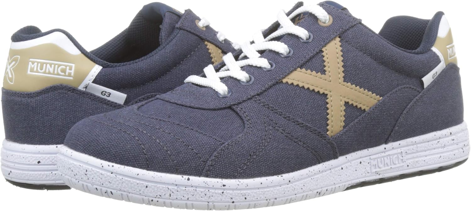 Munich G-3 Canvas - Zapatillas de Deporte Unisex Adulto, Azul/Marrón, 45 EU  : Amazon.es: Zapatos y complementos