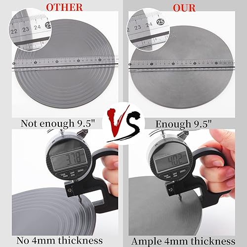 Miniatura 6 de Difusor de calor para estufa de gas, accesorios de utensilios de cocina, difusor de estufa para protección de ollas, bandeja redonda de