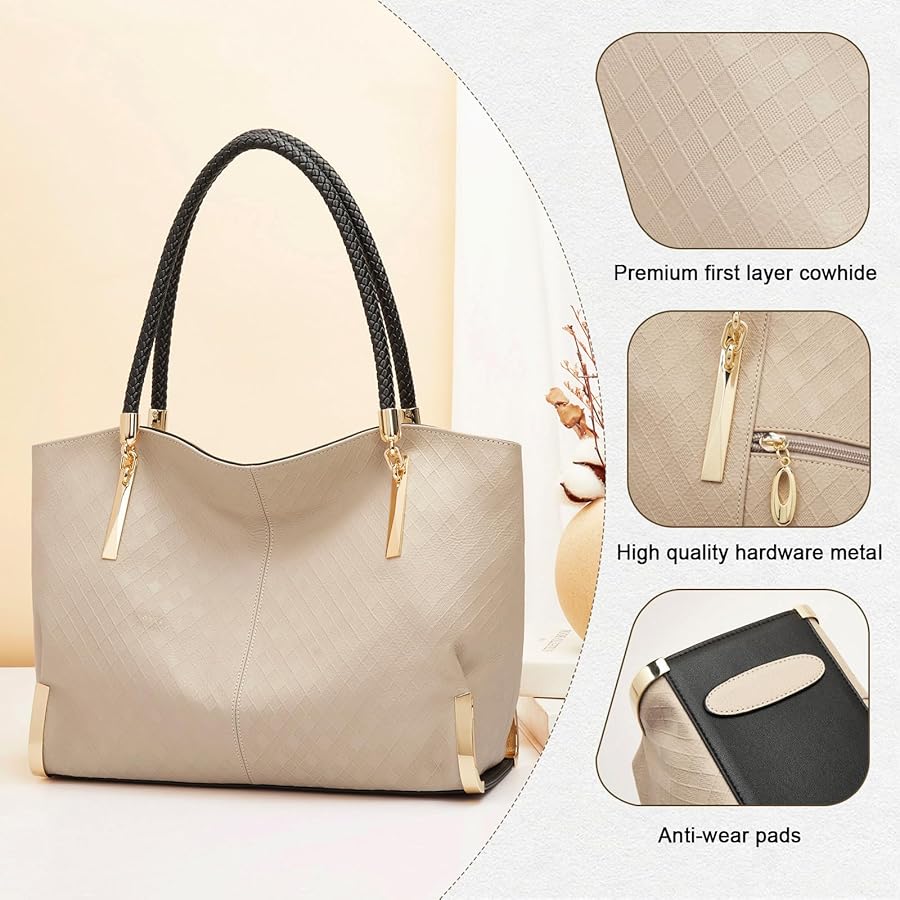 ★TOUT Y EST★ HBL Big Shoulder Bag RedUP223CBG53 UP223CBG53 Amazon.com | Tote Bag for Women, Large Quilted Work Shoulder