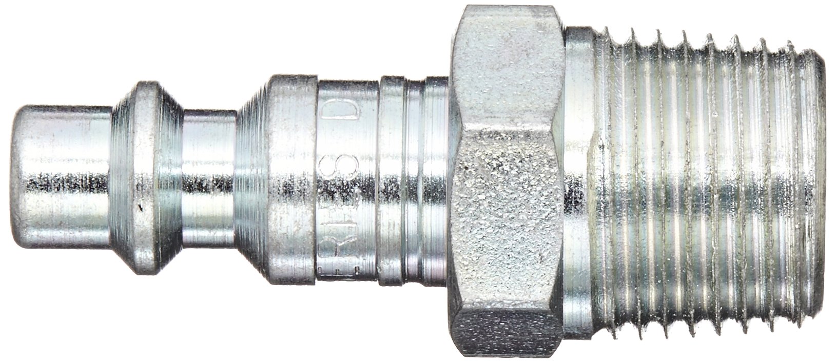 Dixon Valve D2M3 Steel Industrial Interchange Pneumatic Fitting, Nipple, 1/4