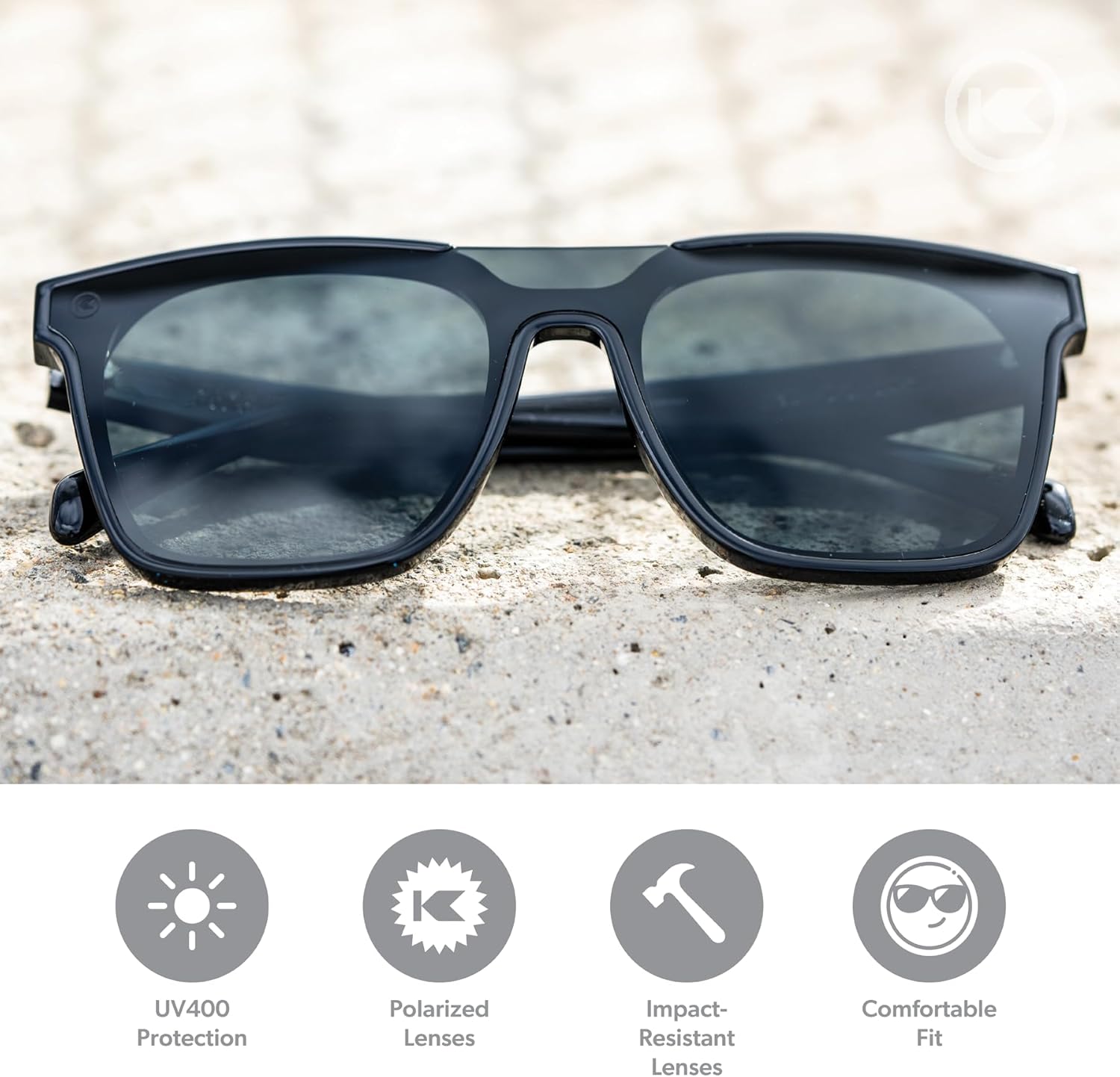 Knockaround Afters Polarized Sunglasses for Men & Women - UV400 Protection - Image 2